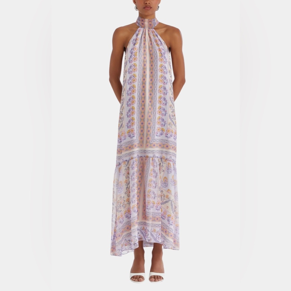 Amanda Uprichard Floral Maxi Dress - Picture 1 of 3